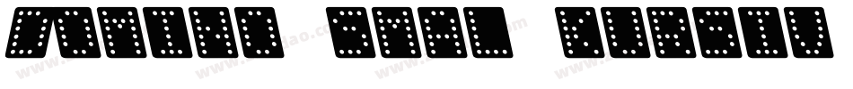 Domino smal kursiv omrids字体转换